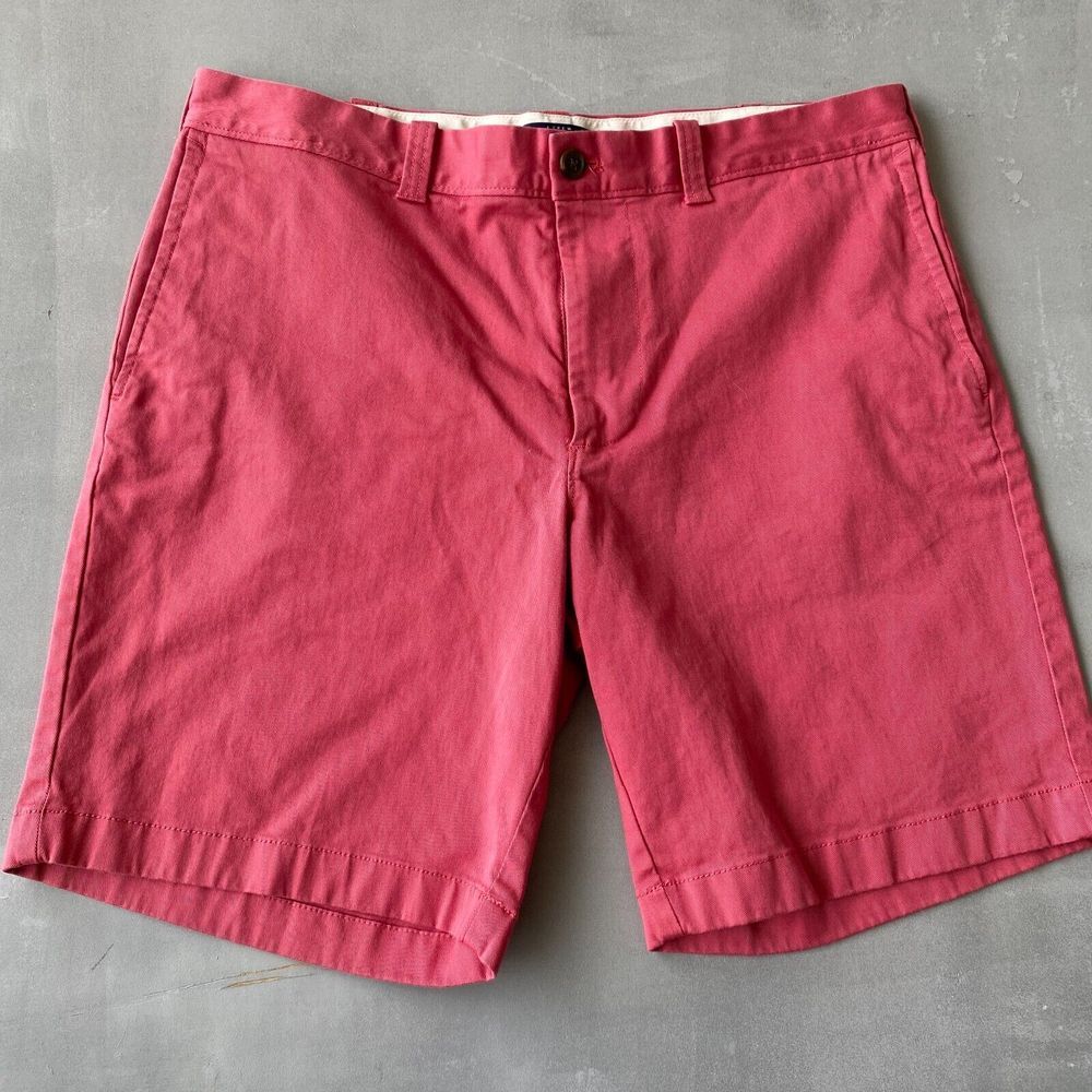 J‎ Crew Shorts Mens 34 Pink Chino Preppy Beach Coastal